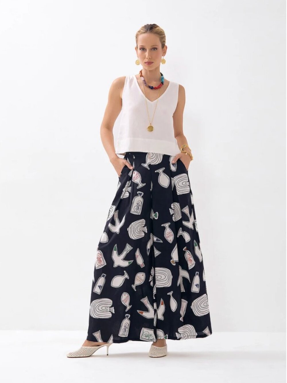 Balaco Rio - Cotton printed pants